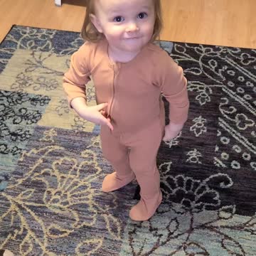 My Adorable Granddaughter Rocking On