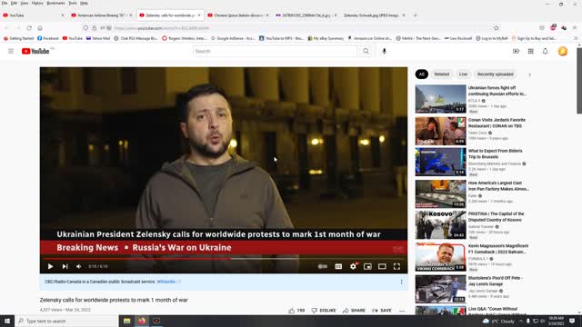 The actor named Zelensky is calling for worldwide protests