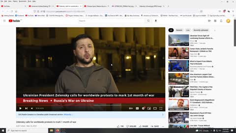 The actor named Zelensky is calling for worldwide protests