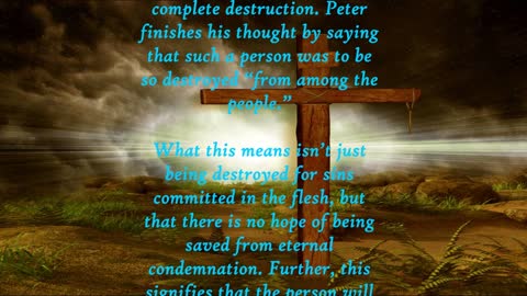 The Book of Acts 3:23 - Daily Bible Verse Commentary