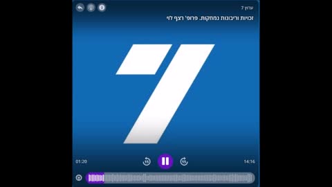 ערוץ 7- זכויות וריבונות נמחקות פרופ' רצף לוי