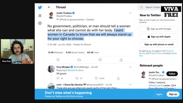 Lauren Chen DESTROYS Justin Trudeau on Abortion and "Women's Choice" - Viva Clip