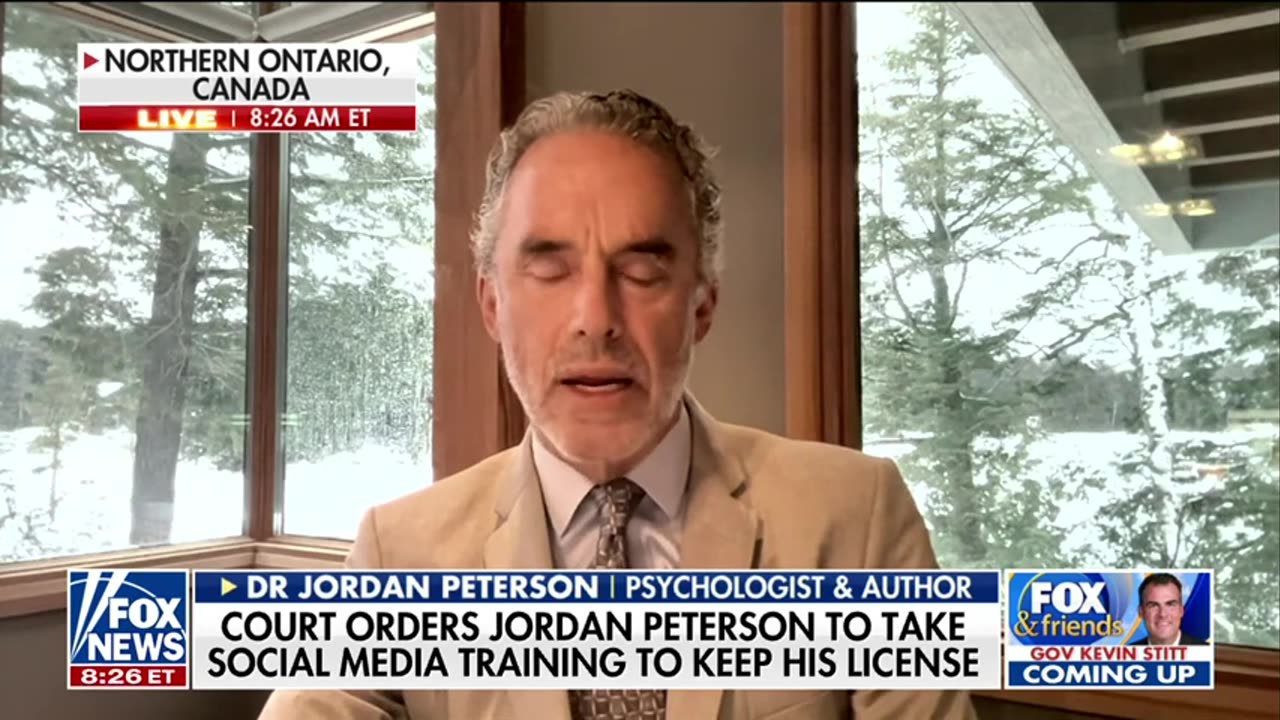 Dr. Jordan Peterson- I've been sentenced to re-education and I'll fight back