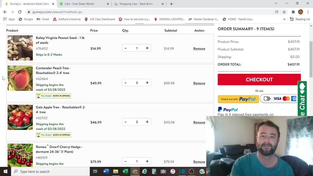 January Food Forest Plant Order!
