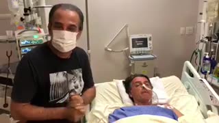 Silas Malafaia visita Bolsonaro.