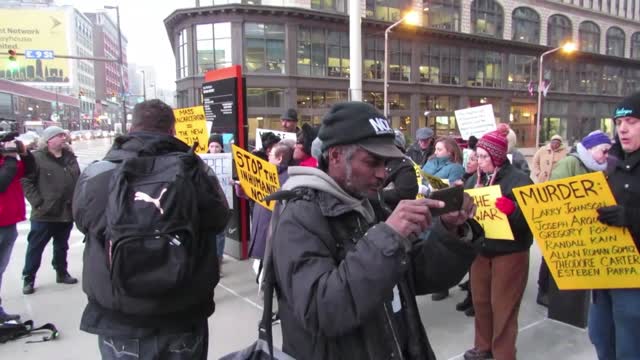 JAILHOUSE ROCK - JAIL PROTEST IN CLEVELAND, OHIO