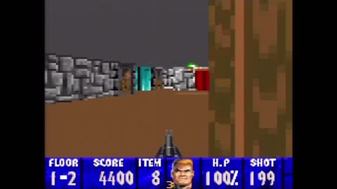 Wolfenstein 3-D (Actual SNES Capture) - Mouse Playthrough - Part 1