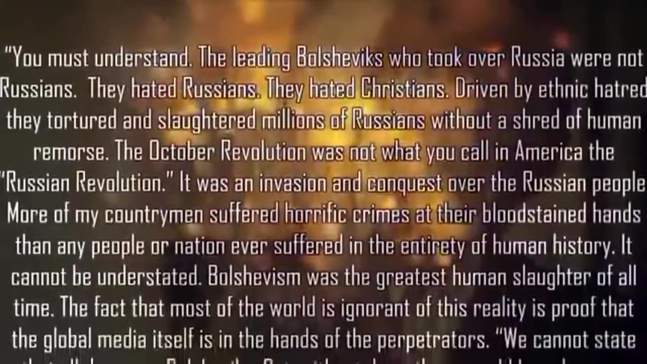 Bolsheviks won both world wars