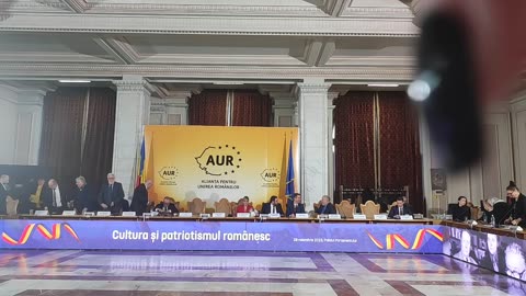 Conferința "Cultura și patriotismul românesc" organizată de A.U.R. (Global News România; 28.11.2023)