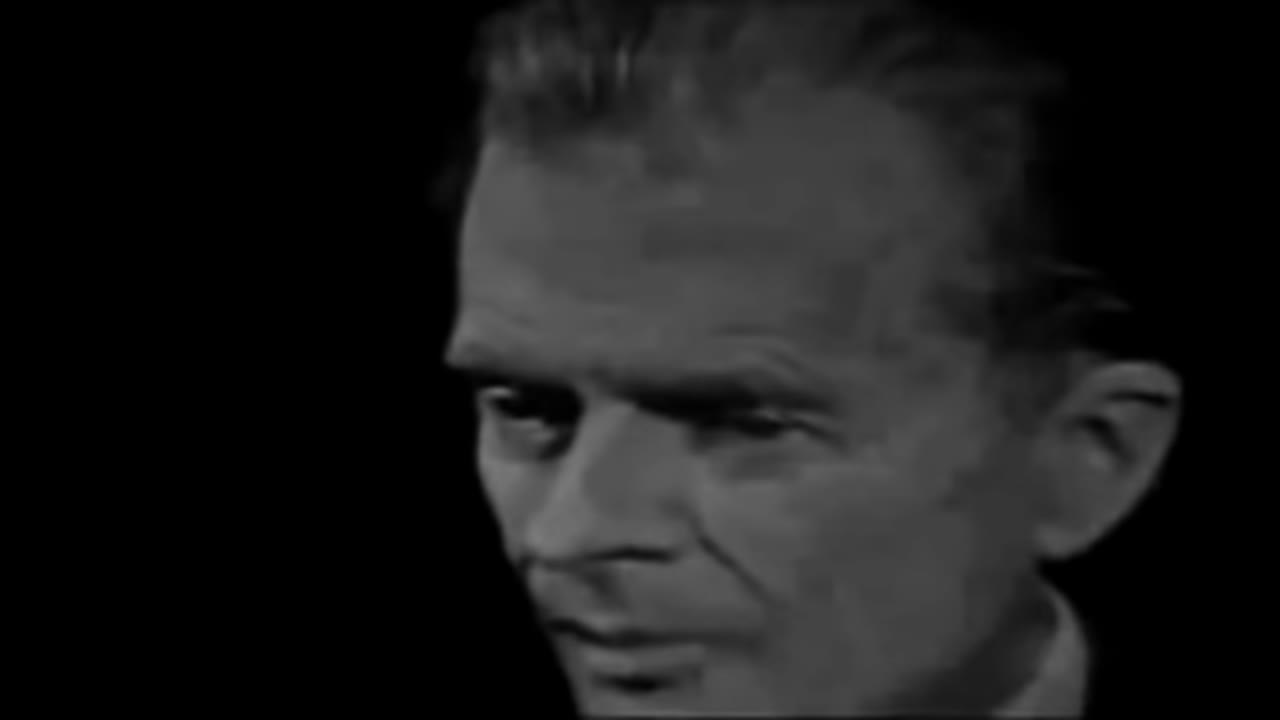 Aldous Huxley Interview with Mike Wallace (1962)