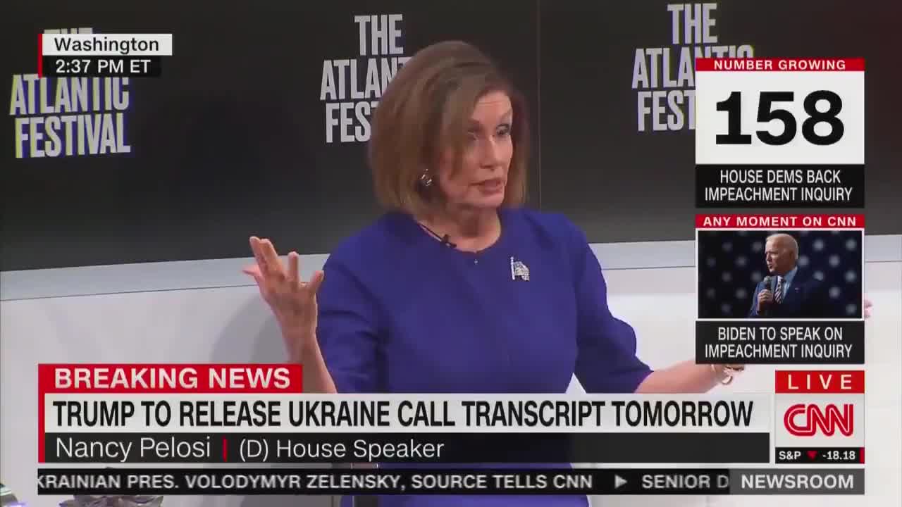 Pelosi seems to reveal true motive behind Trump impeachment effort