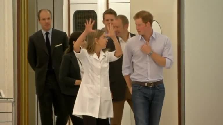 Prince Harry returns to Brazil