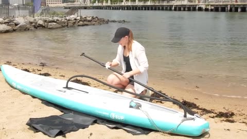 This self-inflating, electric SUP is very cool, but is it worth the high price?