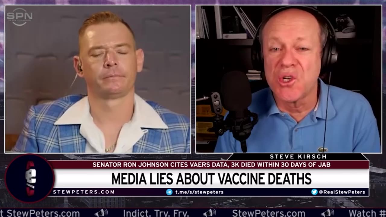 Steve Kirsch To Speak At Restore Freedom Rally: Media Lies To Cover Up VAERS Vaxx Death Data