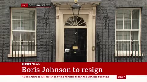 UK Prime Minister Boris Johnson to resign as Conservative leader