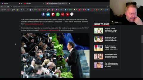 Elon to vote republican