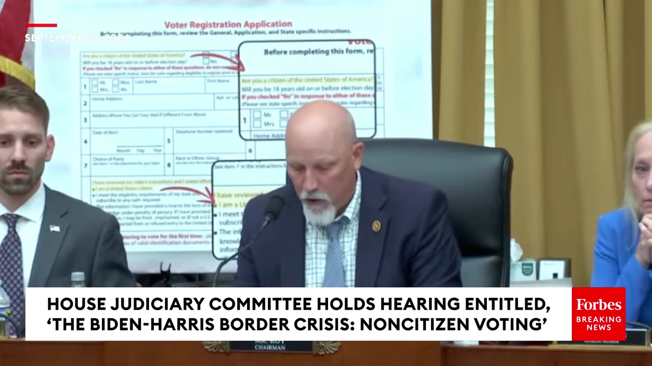 JUST IN: Chip Roy Accuses Democrats Of 'Wanting' Noncitizens To Vote In Elections