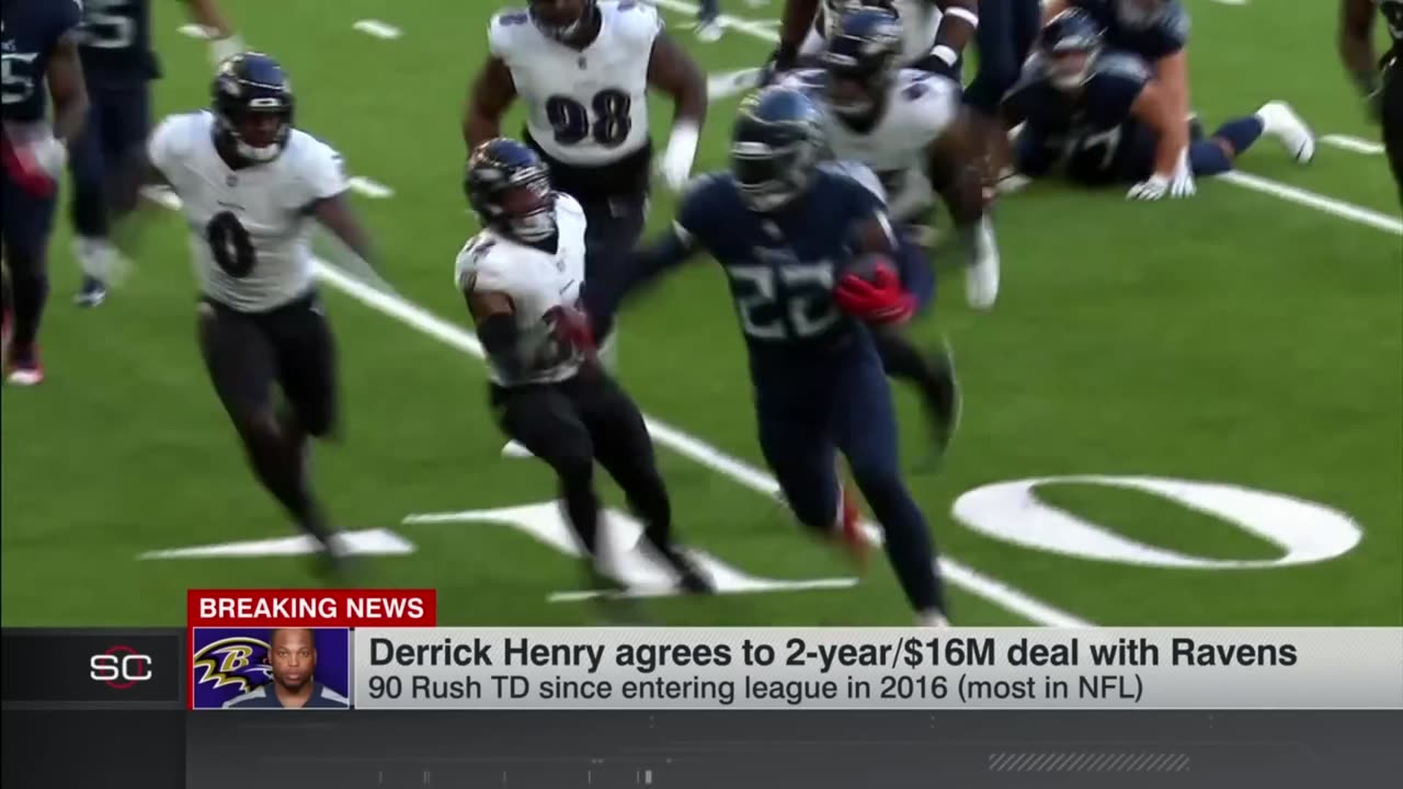 Derrick Henry brings 'stability' to Lamar Jackson & Ravens | Baltimore Ravens