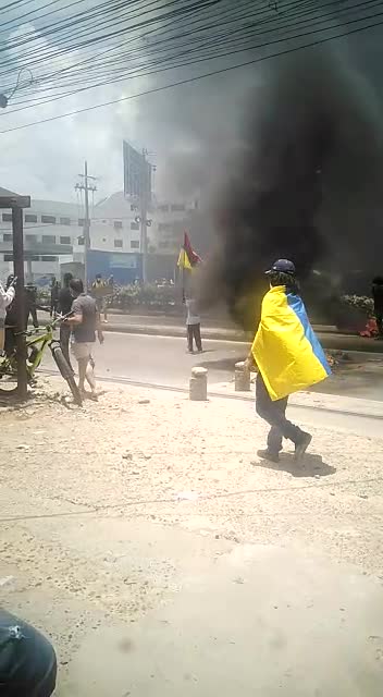 Siguen las protestas en el Día del trabajador