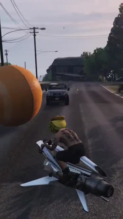 The Big Orange Ball #gta5 #gtav #orange #ball Follow for more!