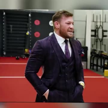 Conor McGregor shoving Michael Chandler in the face during a heated back-and-forth. Thoughts, folks?