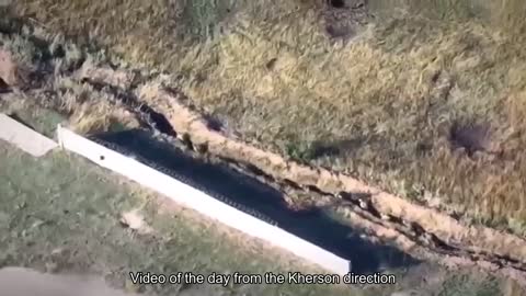 Video of the day from the Kherson direction