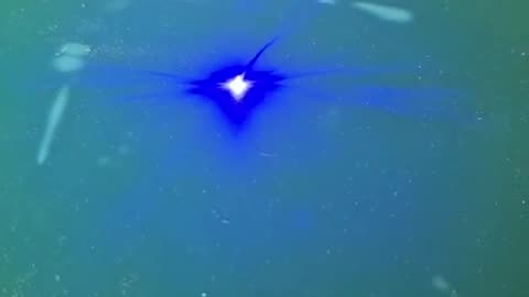 Blue laser test