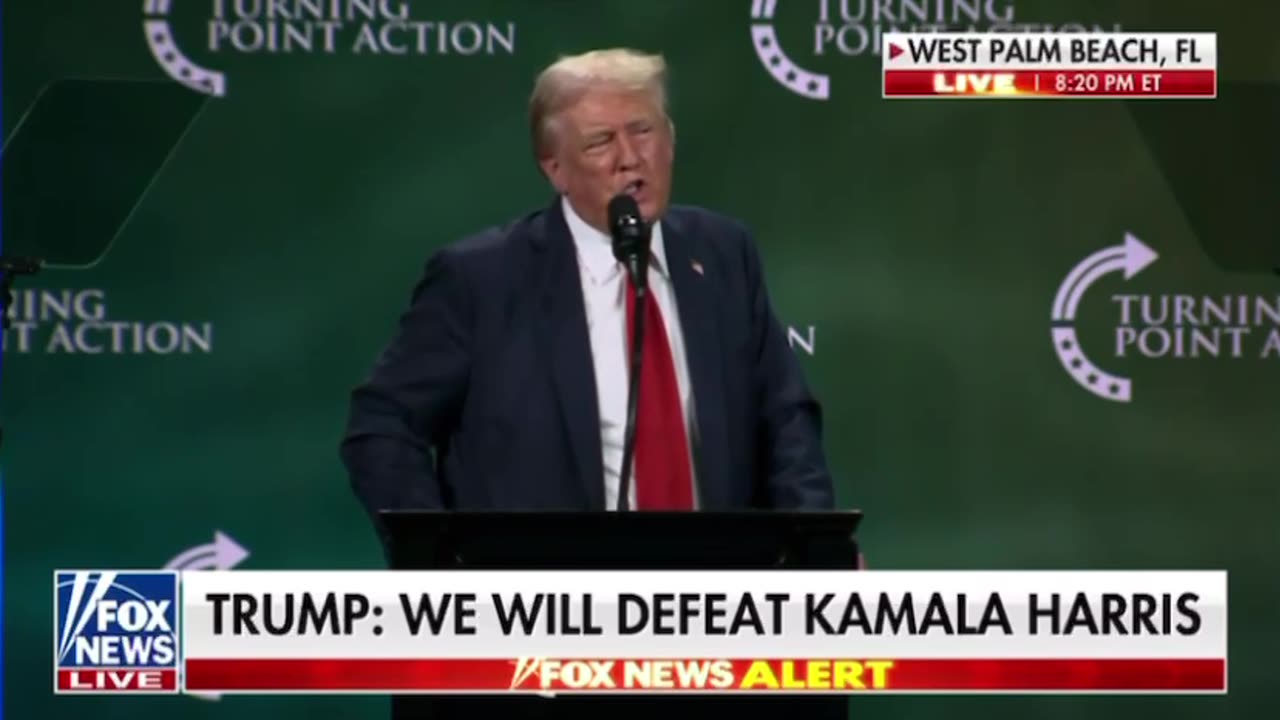 Trump: Four months from now we’re going to defeat Kamala Harris