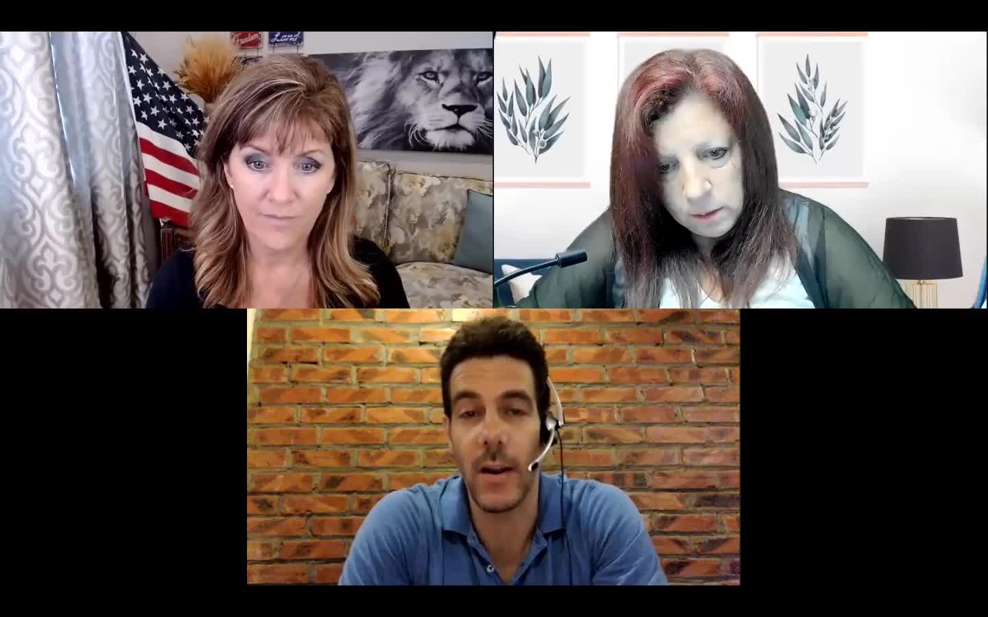 Mitchell Gerber with Melissa Redpill and Denise on China Organ Harvesting