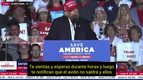 RALLY DE TRUMP EN TEXAS, NACIÓN EN DECLIVE. GRACIAS PRESIDENTE