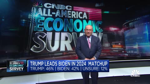 CNBC's All-America Economic Survey: Support for President Biden nears all-time low