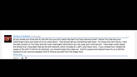 MUST WATCH & SHARE! ZACHARY HUBBARD THE BIGGEST SHILL TO EVER WALK THE EARTH