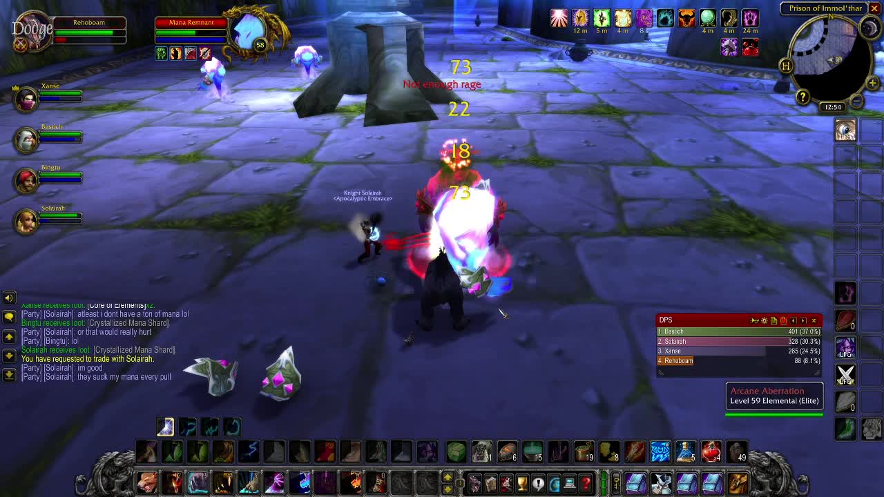 World of Warcraft Classic Druid Tanking Dire Maul West