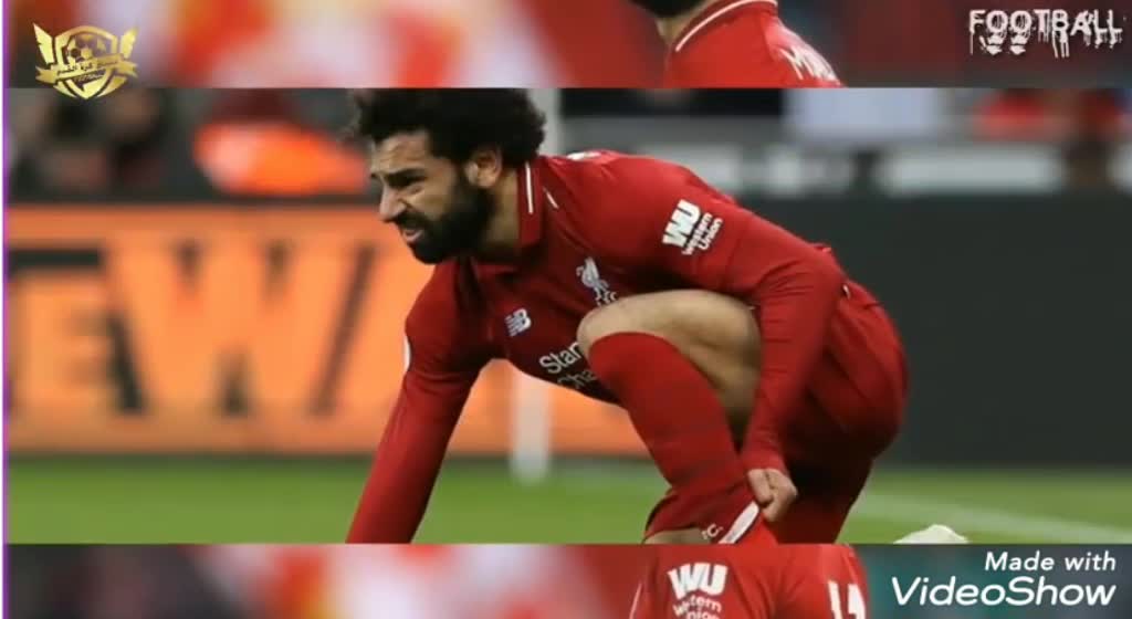 A serious injury to the star Mohamed Salah
