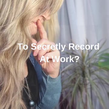 Can You Secretly Record At Work?