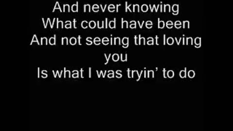 Rascal Flatts - What hurts the most + Lyrics