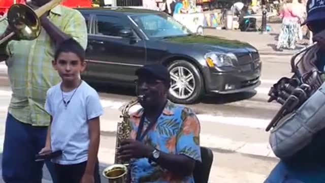 A little Street Jazz in NOLA!