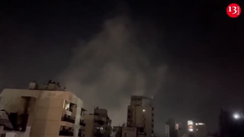 Another horrible footage of Iran “raining” missile on Israel