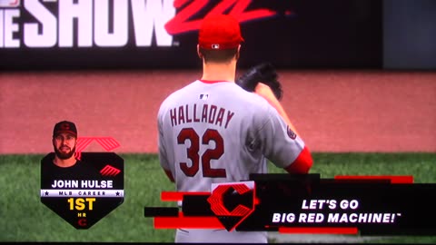 MLB The Show: Cincinnati Reds vs St. Louis Cardinals (Hulse MLB Debut)