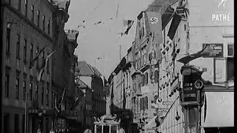 German Troops March Into Austria (1938)