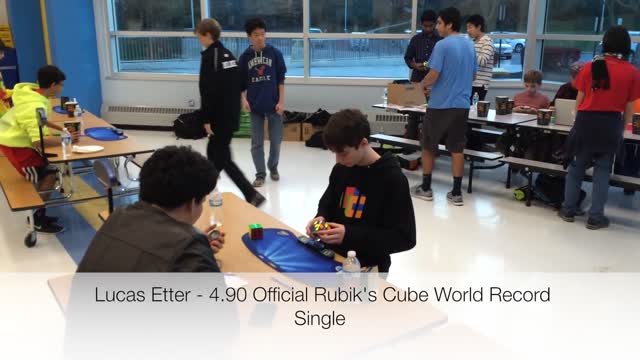 Rubik's Cube World Record - 4.90s