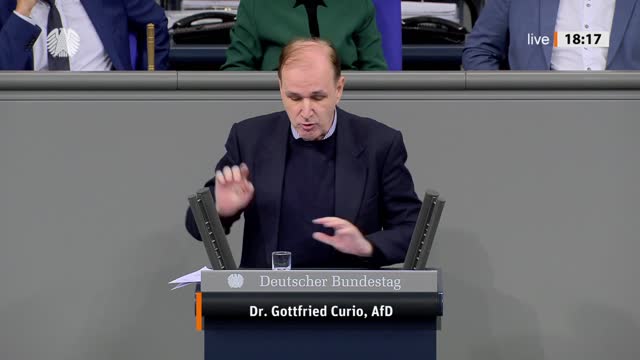Dr. Gottfried Curio Rede vom 19.10.2022 - Änderung des Aufenthaltsrechts