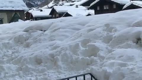 Breakfast at Zermatt, Switzerland