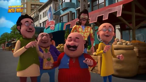 Chariot Race Motu Patlu _ Hindi Cartoon _