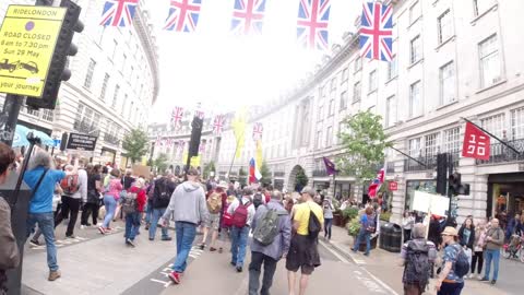 GOOD GUY JAMES. FREEDOM RALLY LONDON