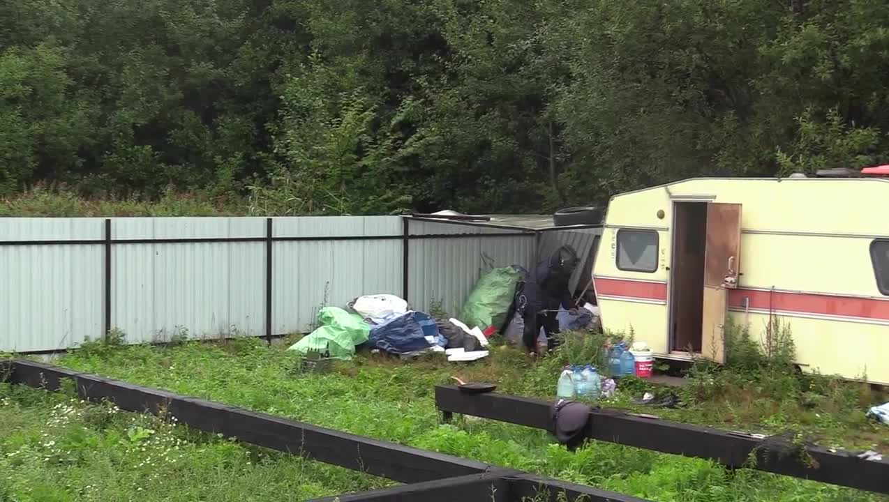 Footage of the detention of a supporter of "Azov" in Kaliningrad