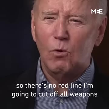 Biden says there is no ‘red line’ for Israel and that he will ‘never leave’ Israel without support