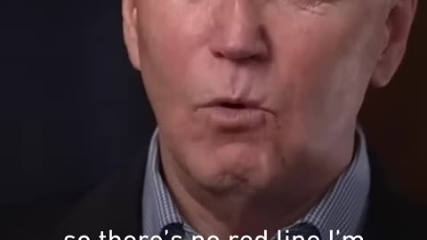 Biden says there is no ‘red line’ for Israel and that he will ‘never leave’ Israel without support