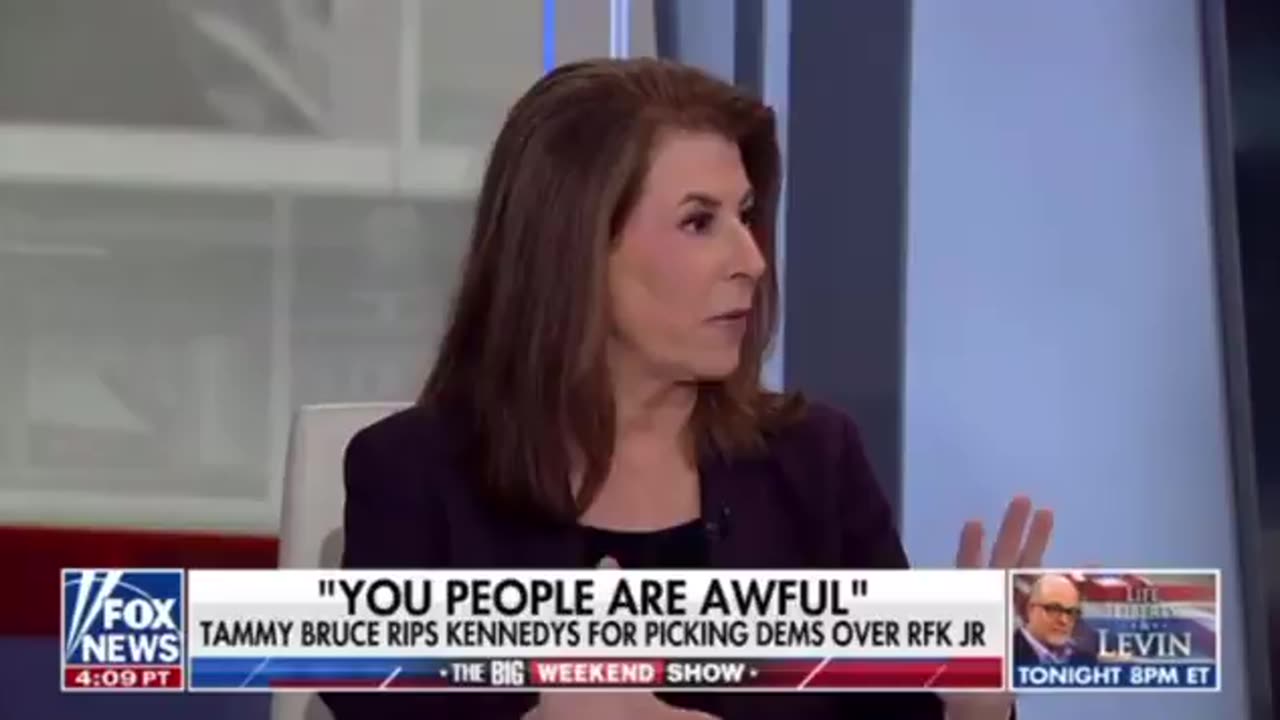 Tammy Bruce rips Kennedys for picking Dems over RFK Jr