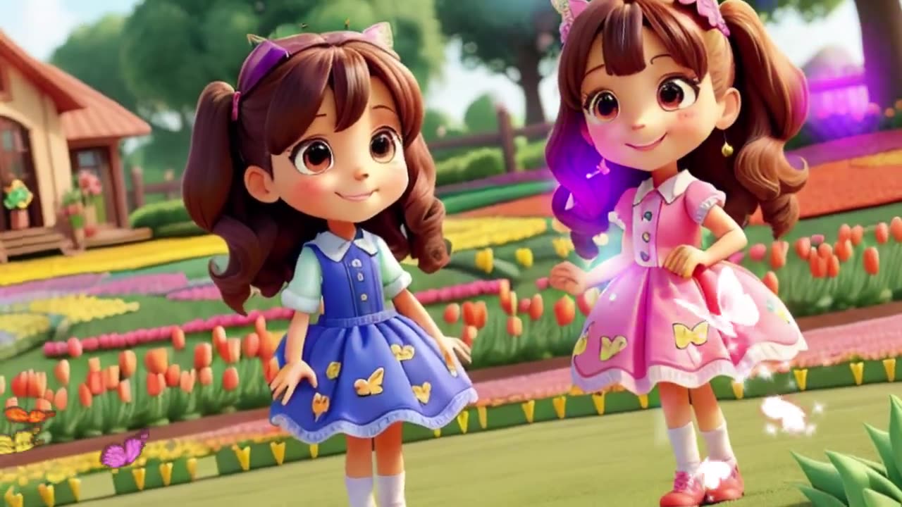 Kids cute song princess